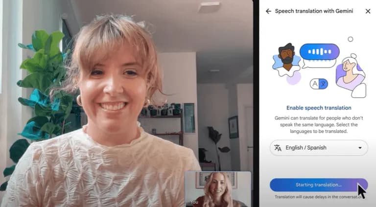 Google Meet Habla tu Idioma (¡Literalmente!): Nueva Traducción de Voz con IA