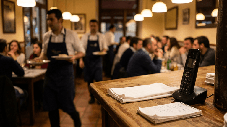 Atender el teléfono del restaurante con IA sin perder reservas